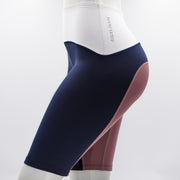 Navy, rose, and grey Eques Pante riding underwear